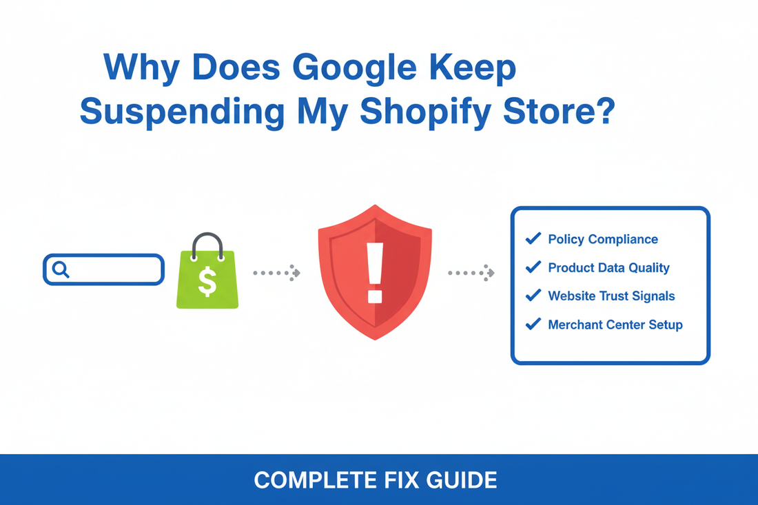 Why Does Google Keep Suspending My Shopify Store? (Complete Fix Guide)