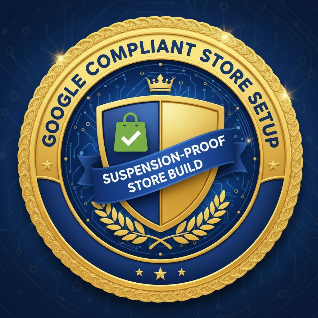 Google Compliant Store Setup Badge 2026