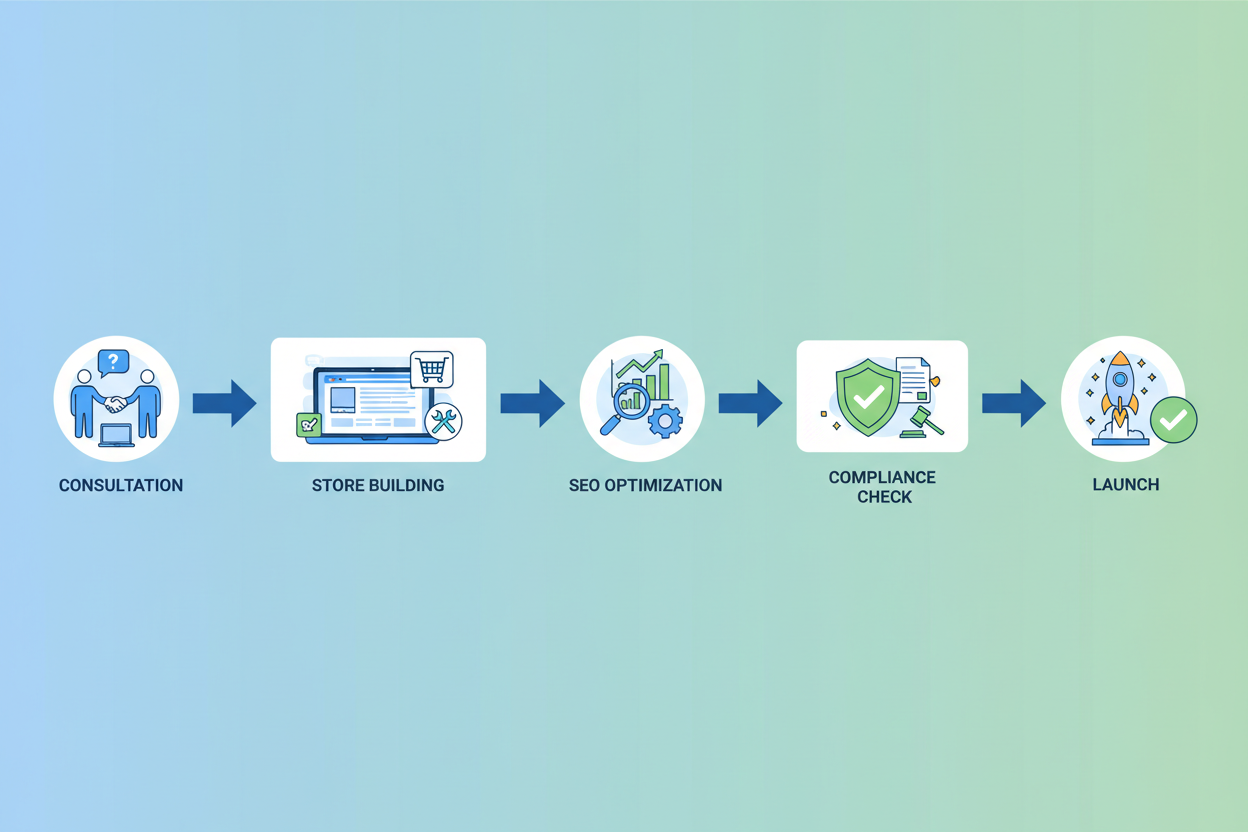 Shopify Store Setup Process
